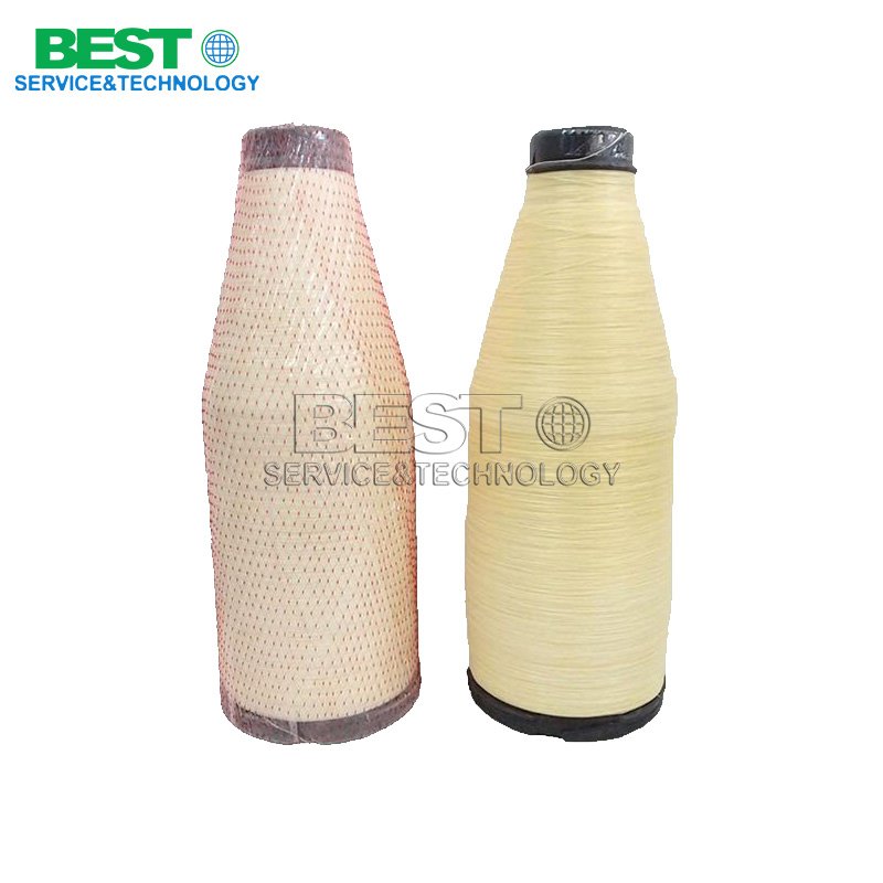 High‑toughness glue thread for veneer composer and plywood splicing machine