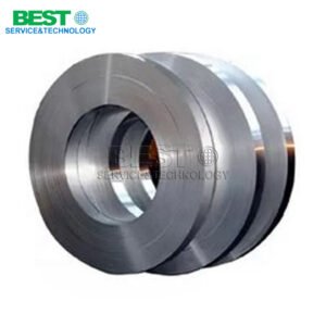 Industrial galvanized steel strapping coil for heavy-duty cargo