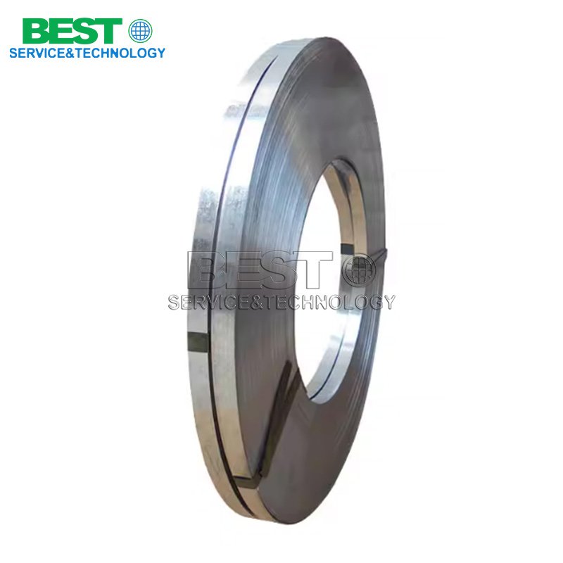 High-strength galvanized steel strapping roll for industrial packaging