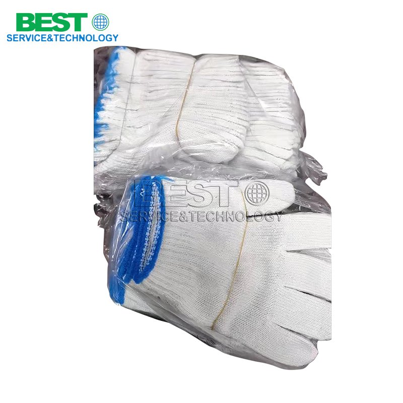 Lightweight cotton gloves for general labor and industrial handling work