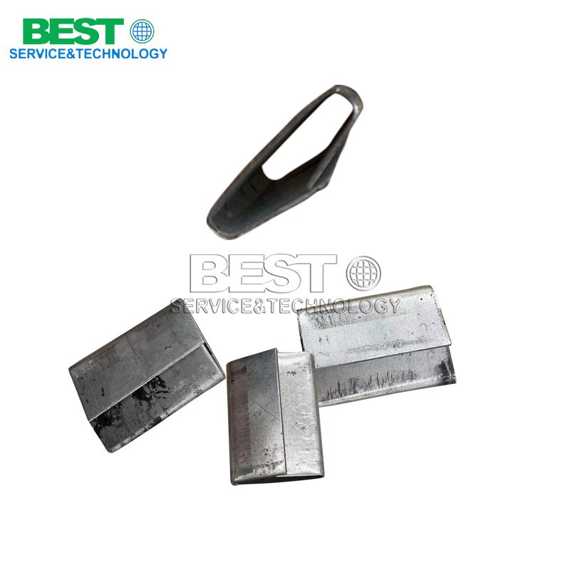 Collection of PET strap buckles and seals for heavy cargo packaging