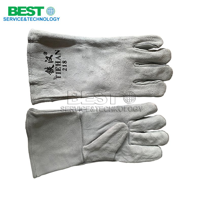 White cotton gloves for industrial hand protection and general work use