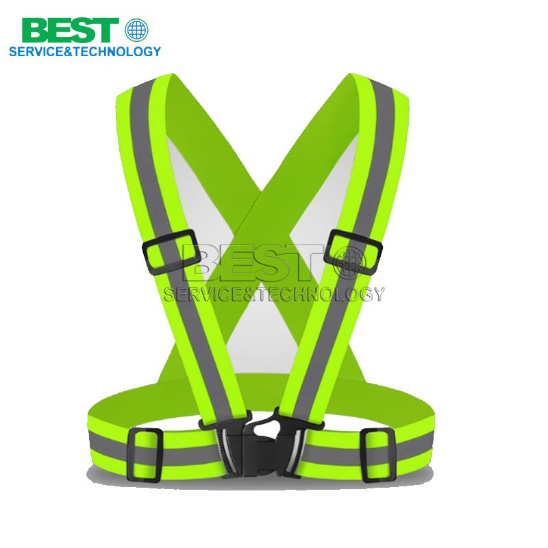 Custom color high‑visibility reflective vest for woodworking and factory site safety