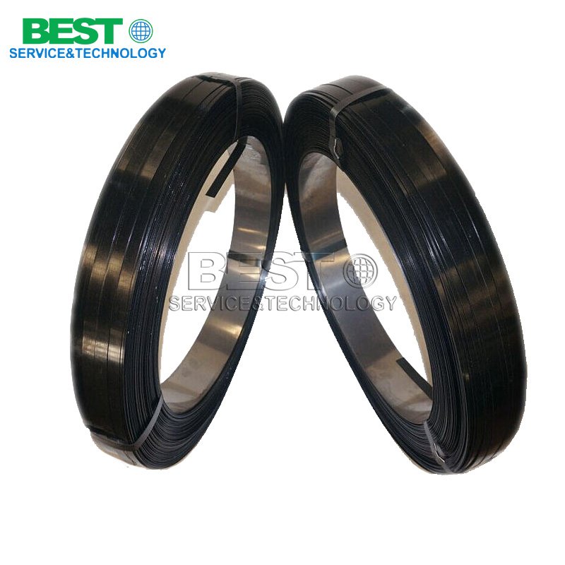 Painted steel strapping used for machinery and industrial cargo packaging