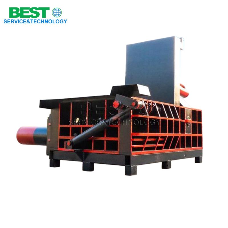 hydraulic metal baler recycling plant industrial scrap compression machine heavy duty baler