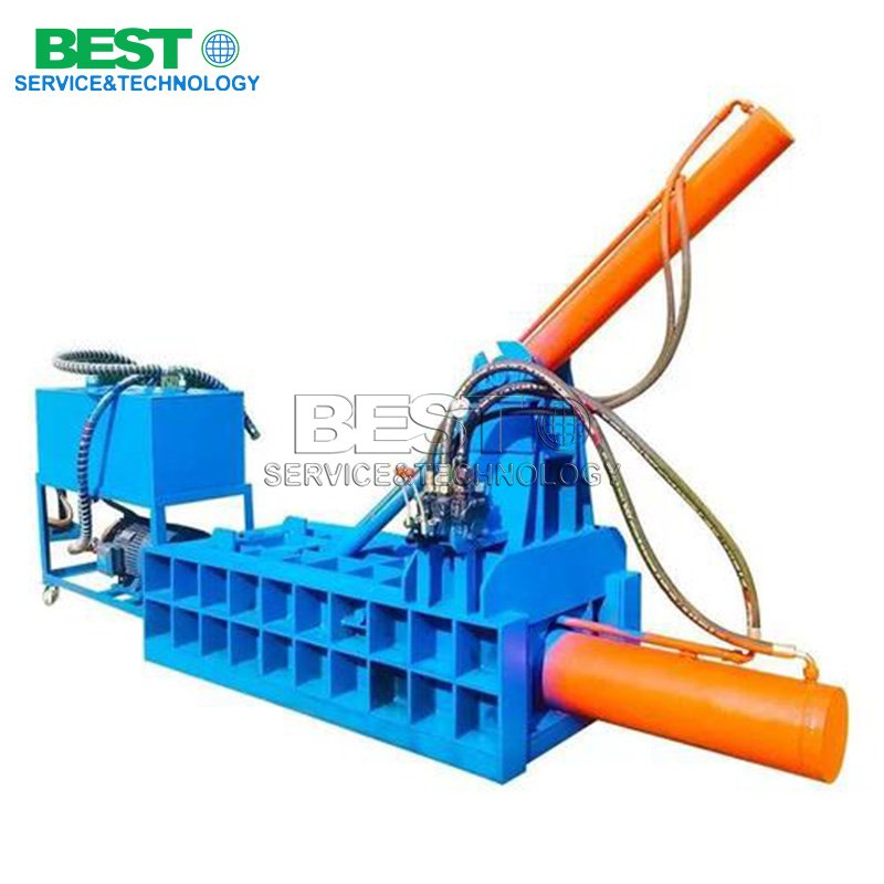 hydraulic metal briquetting machine scrap metal press recycling briquette block machine