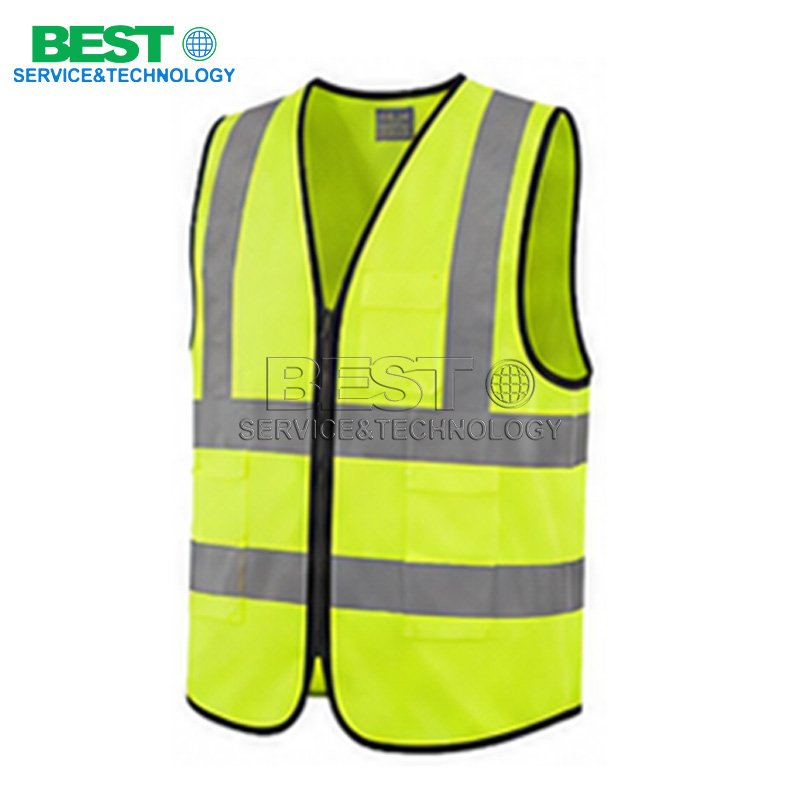 reflective safety vest high visibility PPE construction traffic safety clothing