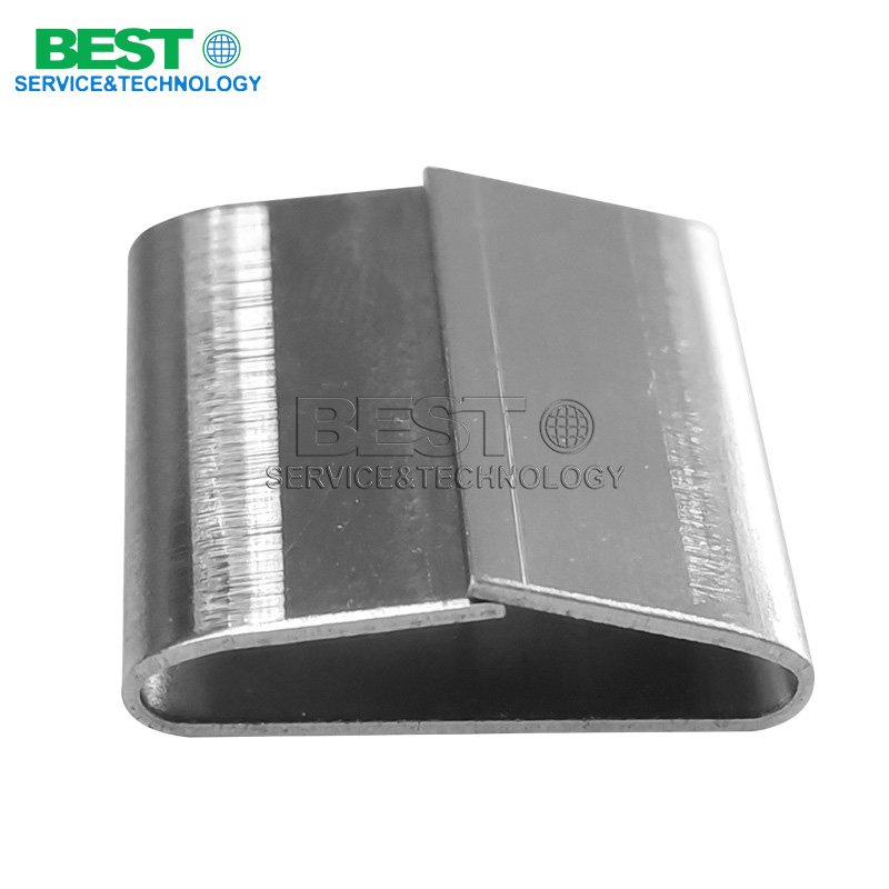 High-strength steel strap buckles for secure industrial cargo bundling