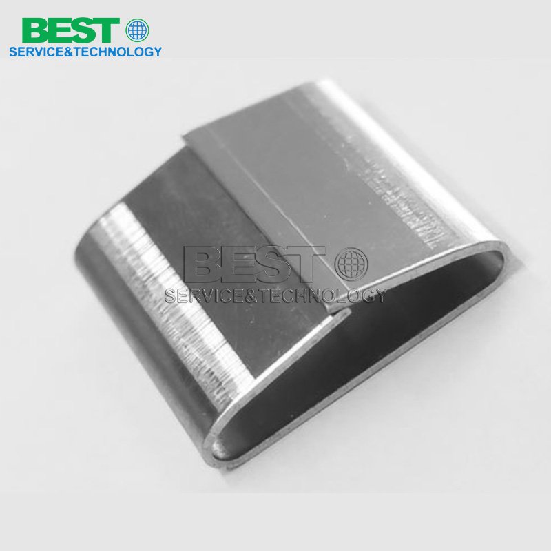 Steel strap seals used for fastening iron straps in industrial packaging