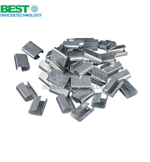 High quality metal packing strap buckle, steel seals for iron PET fiber strapping